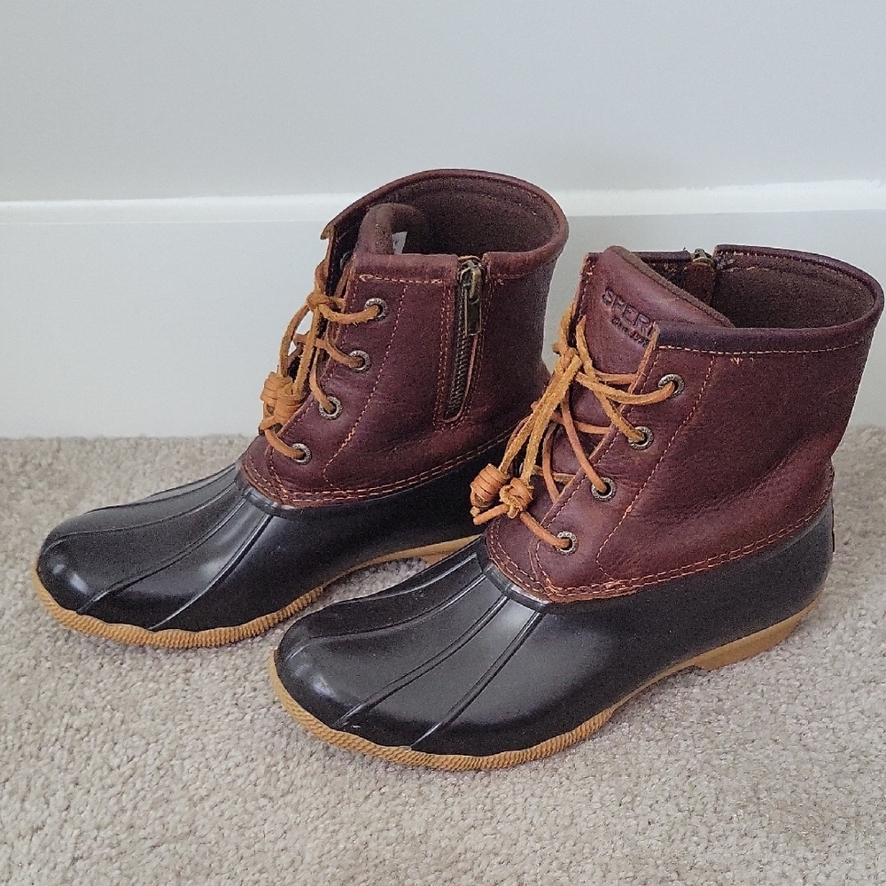Sperry Women's Winter & Rain Boots - Brown and Black